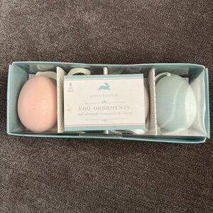 Pottery Barn Egg Ornaments